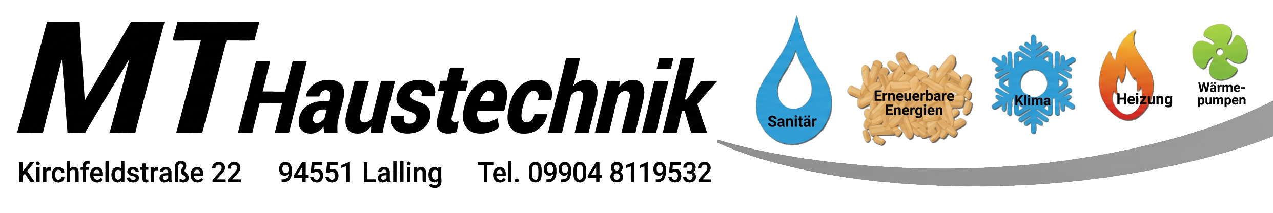 MT-Haustechnik – Sanitär, Erneuerbare Energien, Klima, Heizung, Wärmepumpen – Kirchfeldstraße 22, 94551 Lalling